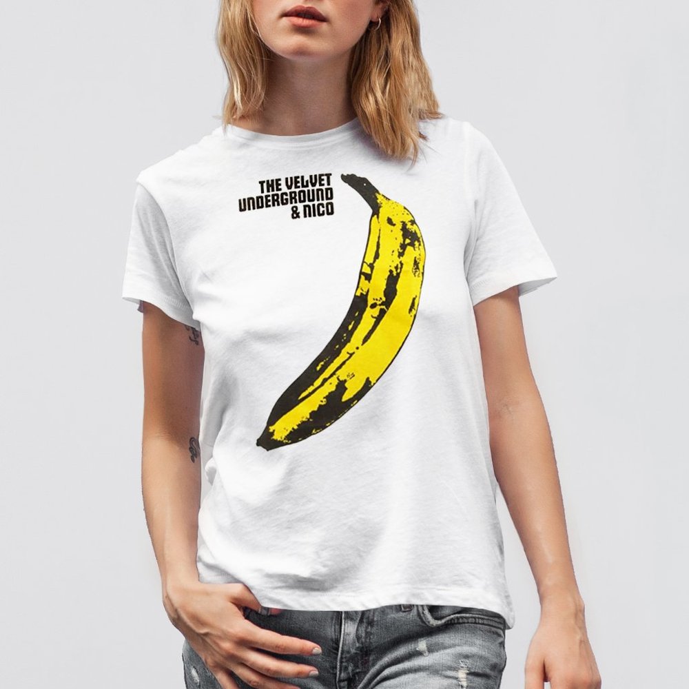 Velvet Underground Banana T-Shirt Classic Fit